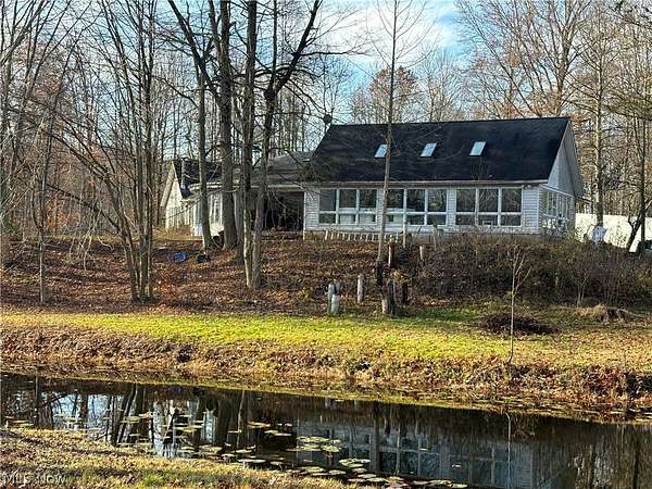 37.2 Acres of Recreational Land with Home for Auction in Newbury Township, Ohio
