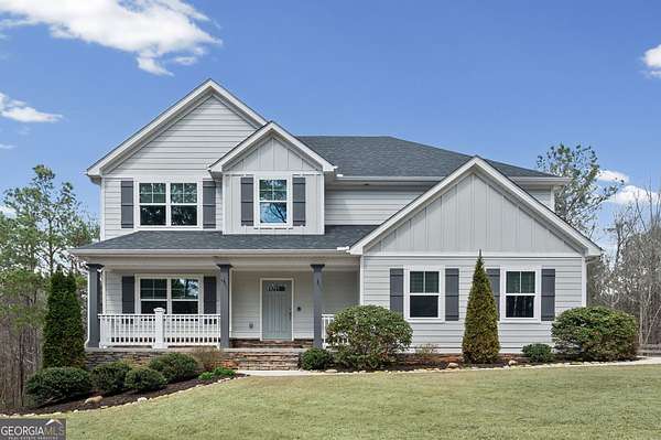 6 Acres of Land with Home for Sale in Moreland, Georgia