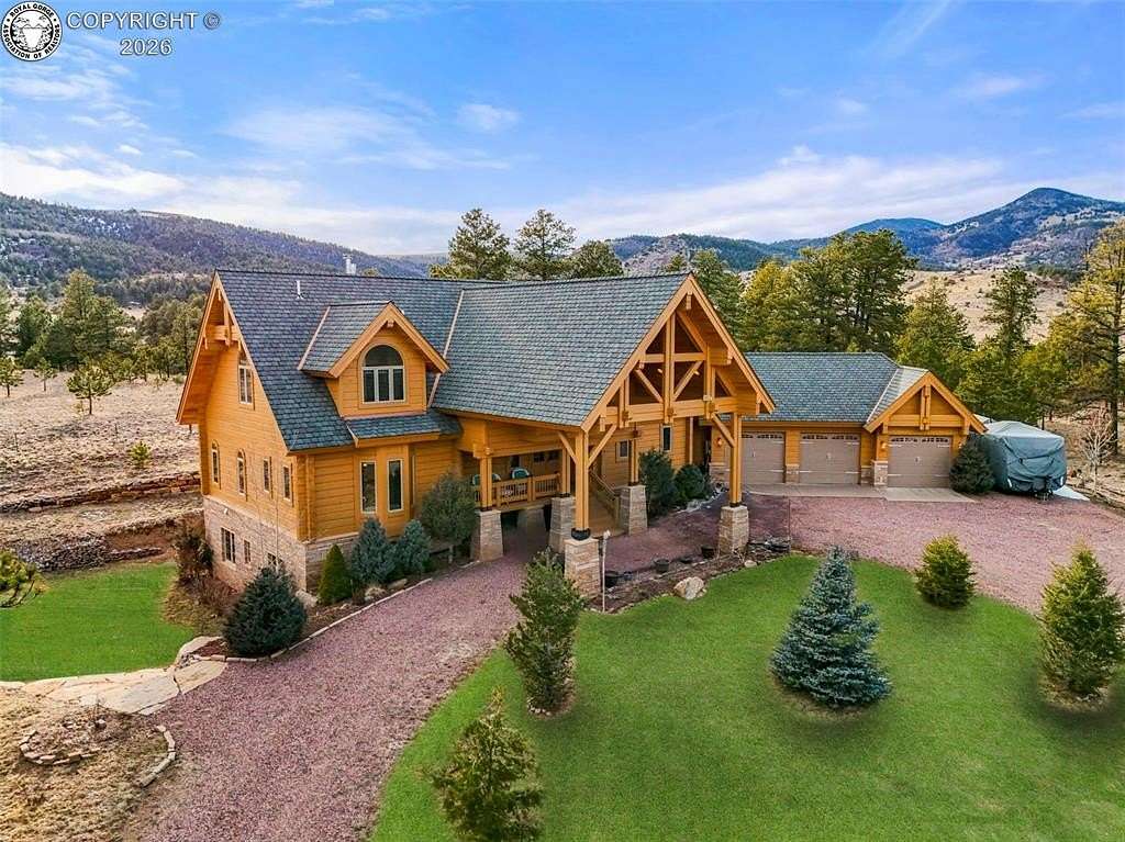 35.1 Acres of Recreational Land with Home for Sale in Cañon City, Colorado