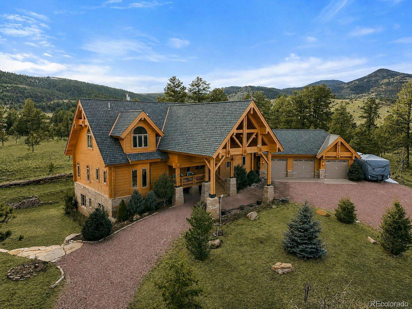 35.1 Acres of Recreational Land with Home for Sale in Cañon City, Colorado
