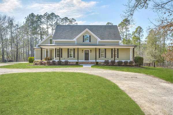 20.4 Acres of Recreational Land with Home for Sale in Hephzibah, Georgia