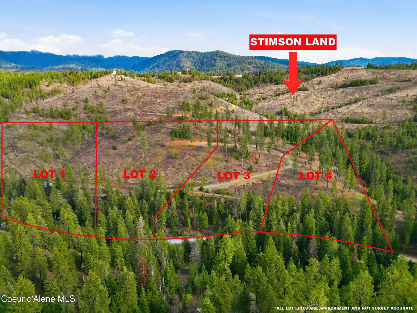 23.4 Acres of Recreational & Residential Land for Sale in Coeur d'Alene, Idaho