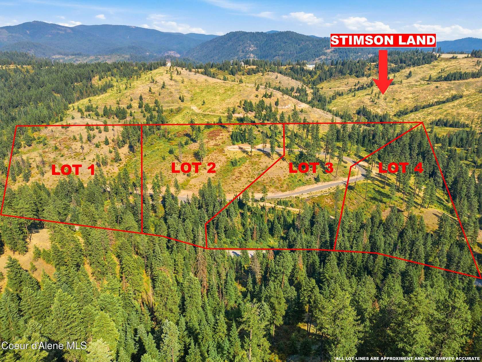 23.4 Acres of Recreational & Residential Land for Sale in Coeur d'Alene, Idaho