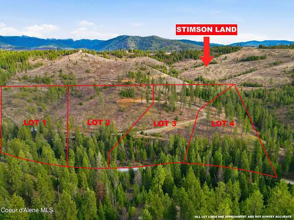 23.4 Acres of Recreational & Residential Land for Sale in Coeur d'Alene, Idaho