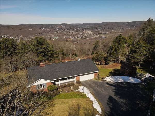 20.8 Acres of Agricultural Land with Home for Sale in Oneonta, New York