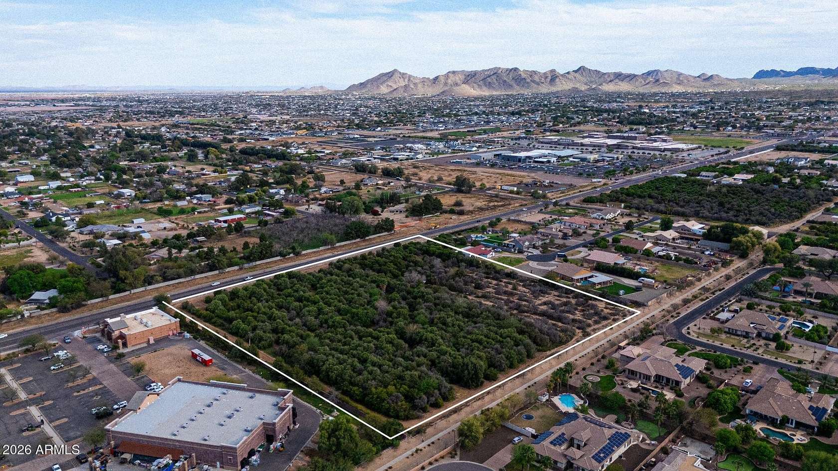 8.84 Acres of Mixed-Use Land for Sale in Queen Creek, Arizona