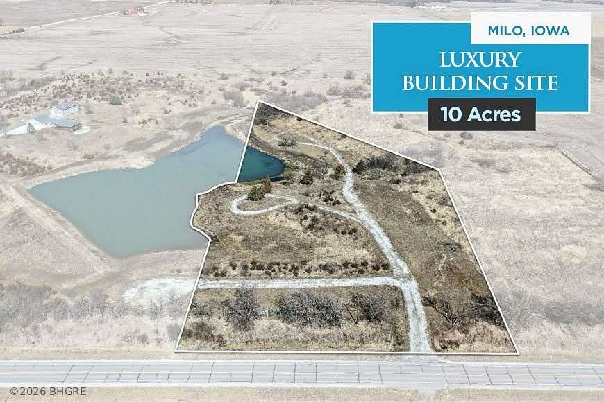 10 Acres of Recreational & Residential Land for Sale in Milo, Iowa