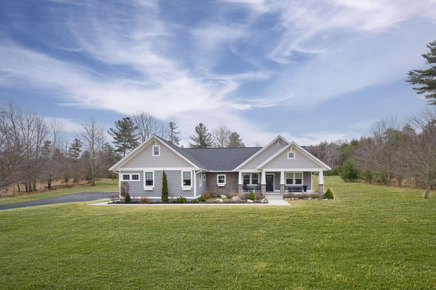 3.46 Acres of Land with Home for Sale in Onekama, Michigan