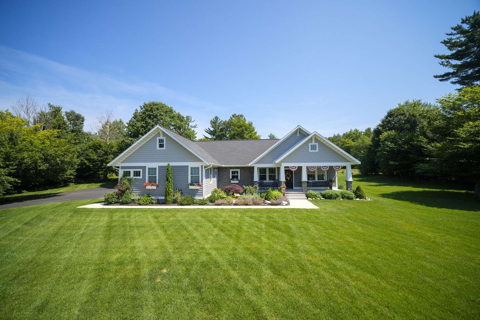 3.46 Acres of Land with Home for Sale in Onekama, Michigan