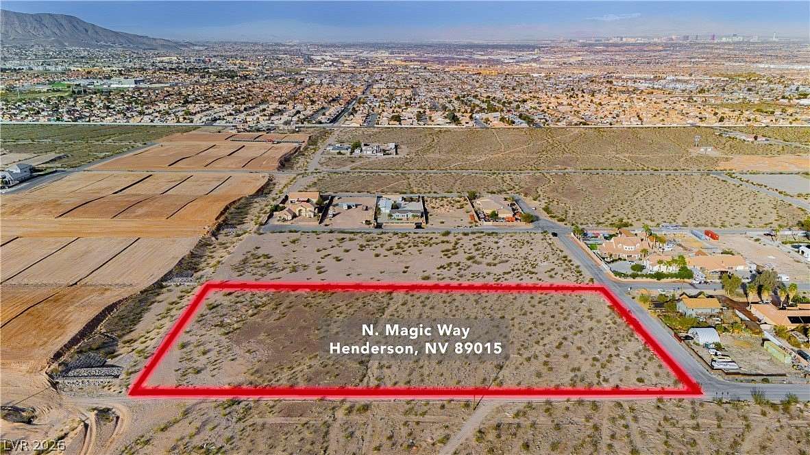 5 Acres of Residential Land for Sale in Henderson, Nevada