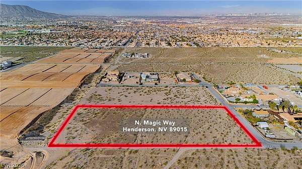 5 Acres of Residential Land for Sale in Henderson, Nevada