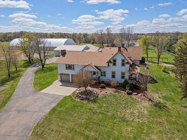 23.1 Acres of Agricultural Land with Home for Sale in Delano, Minnesota