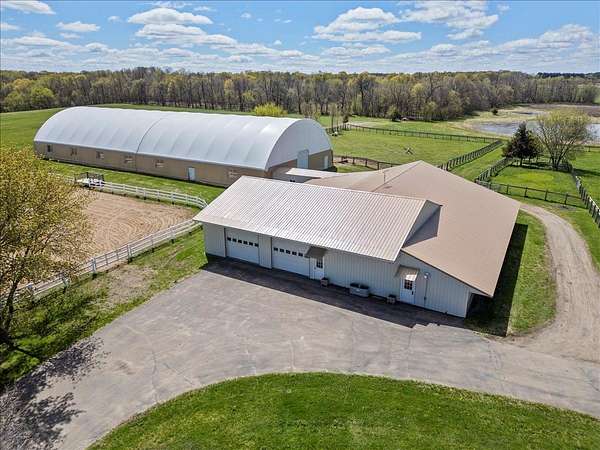 23.1 Acres of Land with Home for Sale in Delano, Minnesota