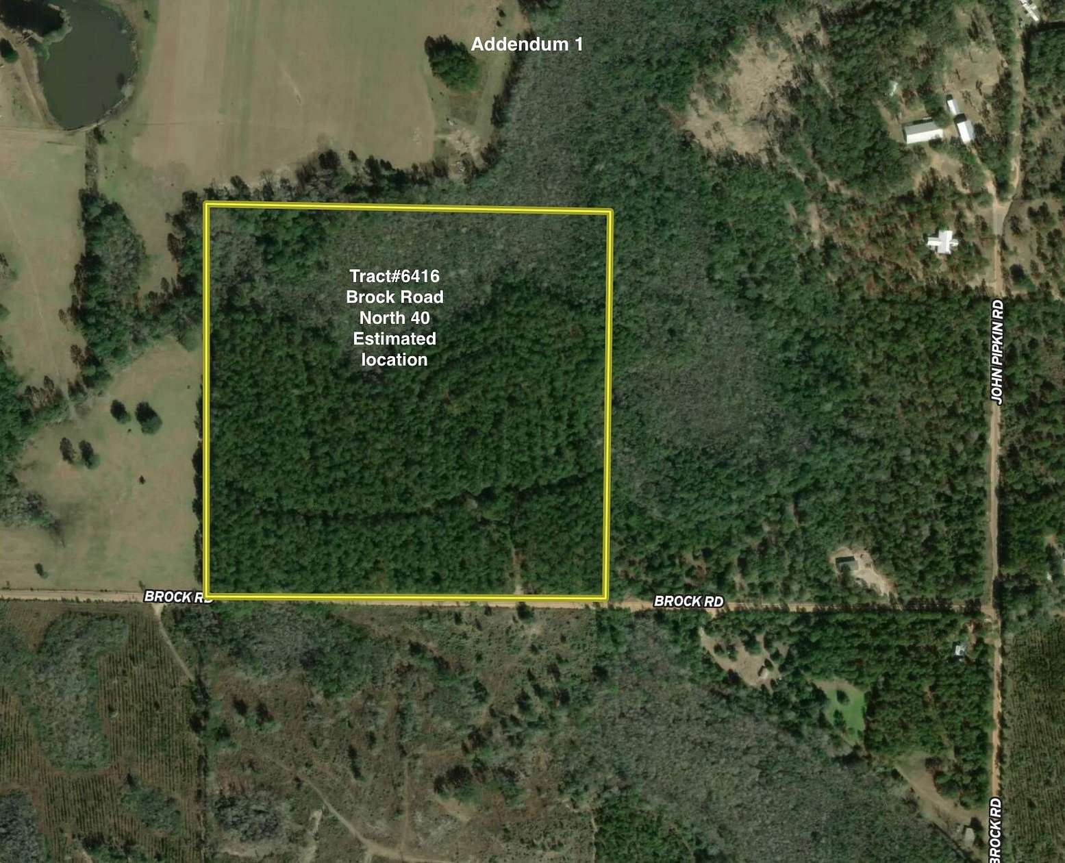 39.2 Acres of Land for Sale in Bonifay, Florida