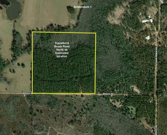 39.2 Acres of Land for Sale in Bonifay, Florida