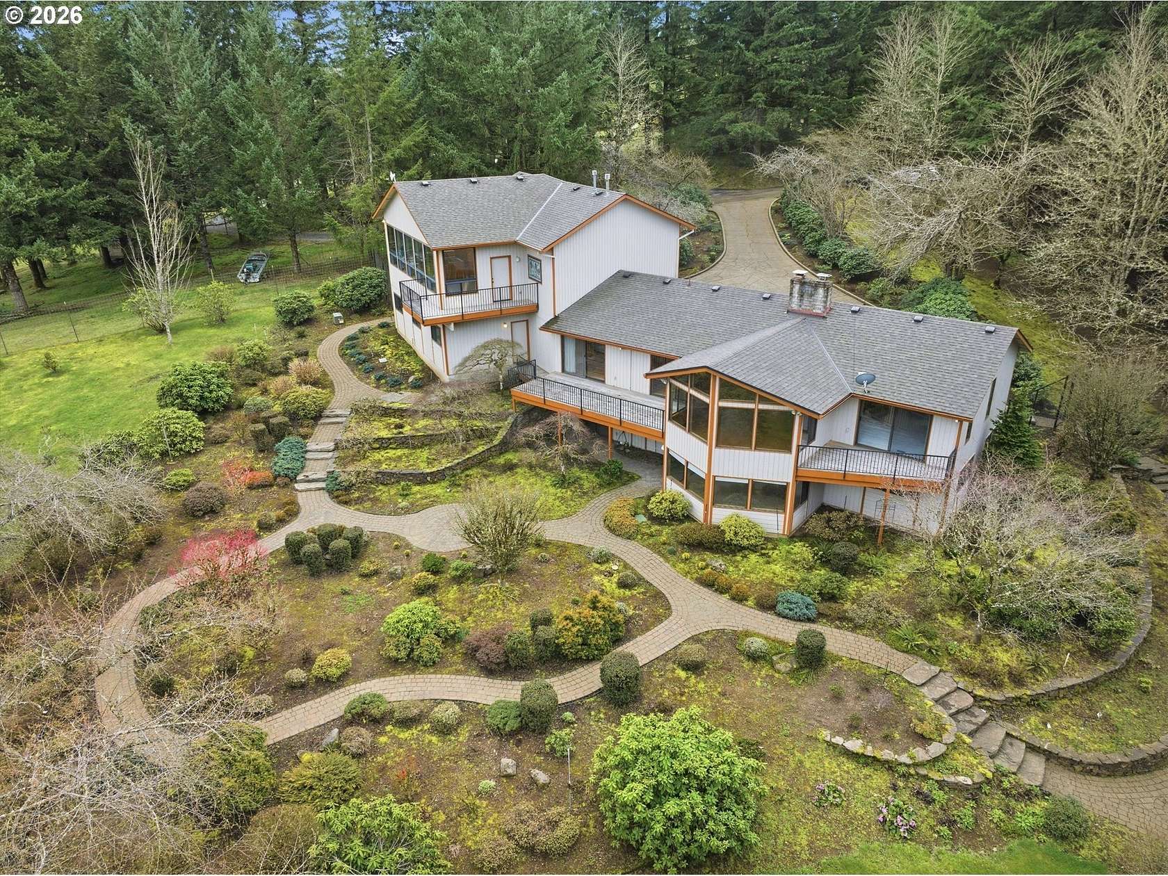 6.47 Acres of Land with Home for Sale in Newberg, Oregon