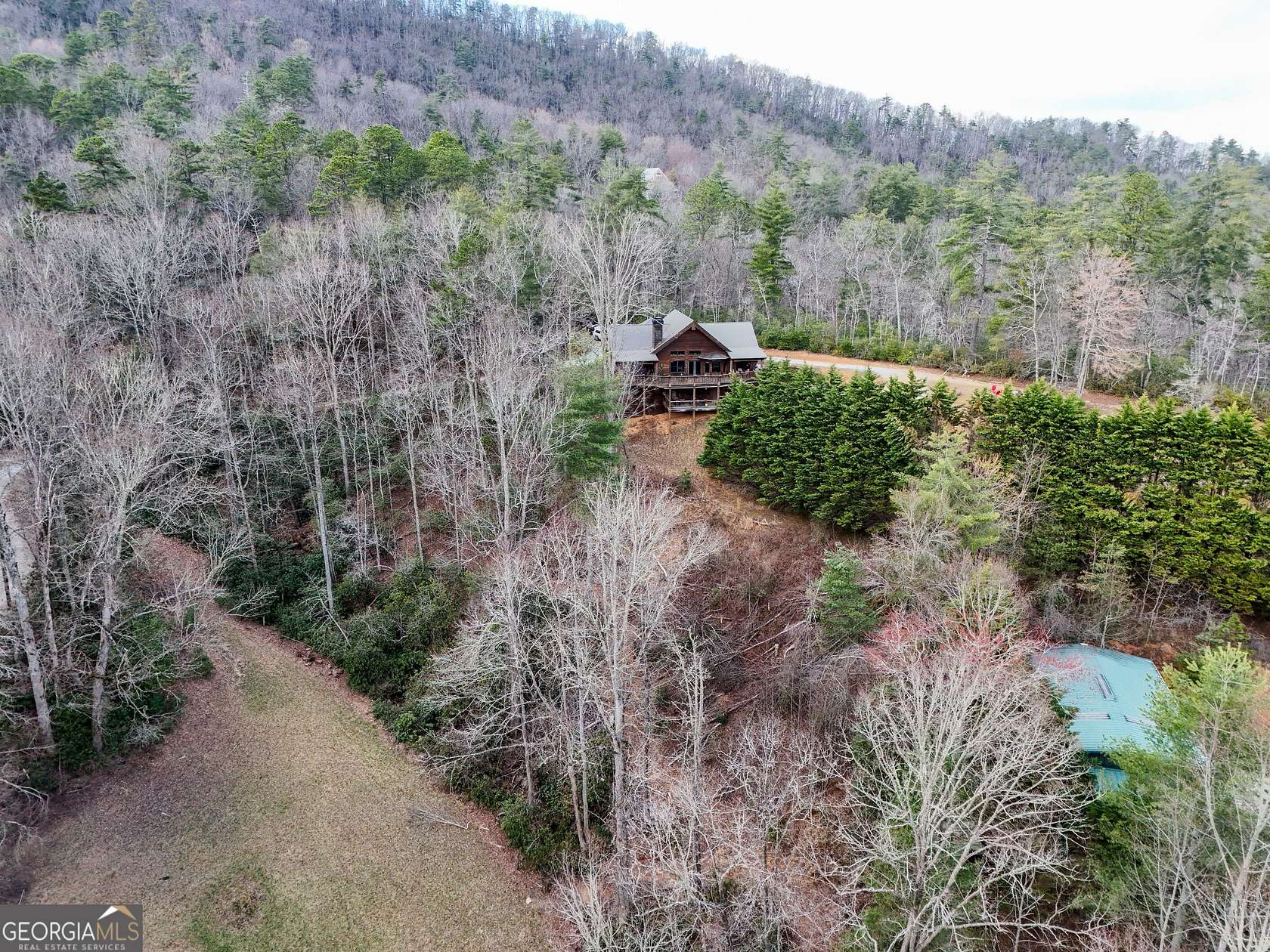 10 Acres of Recreational Land with Home for Sale in Lakemont, Georgia