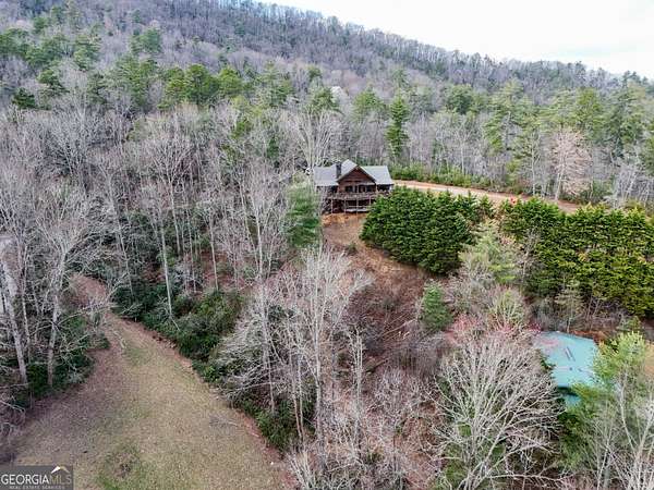 10 Acres of Recreational Land with Home for Sale in Lakemont, Georgia
