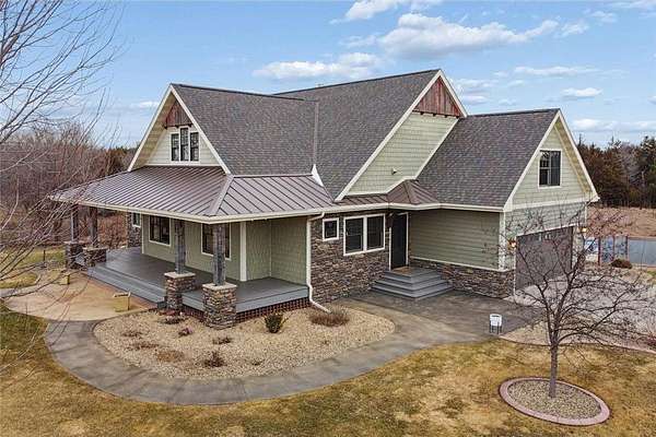 4.53 Acres of Land with Home for Sale in Clear Lake Township, Minnesota