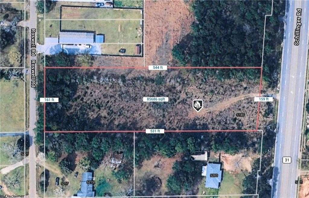 2 Acres of Land for Sale in Mobile, Alabama
