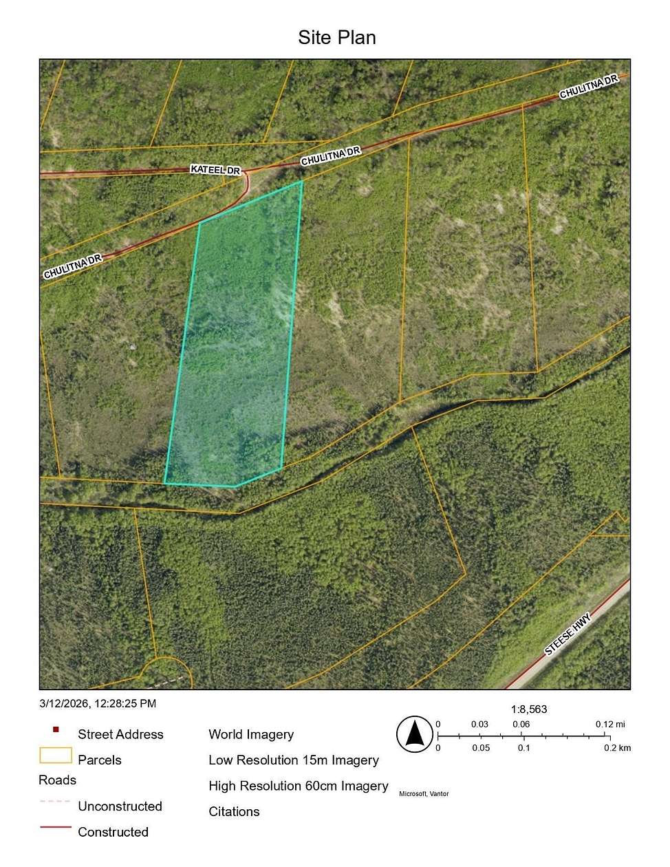 10 Acres of Residential Land for Sale in Fairbanks, Alaska