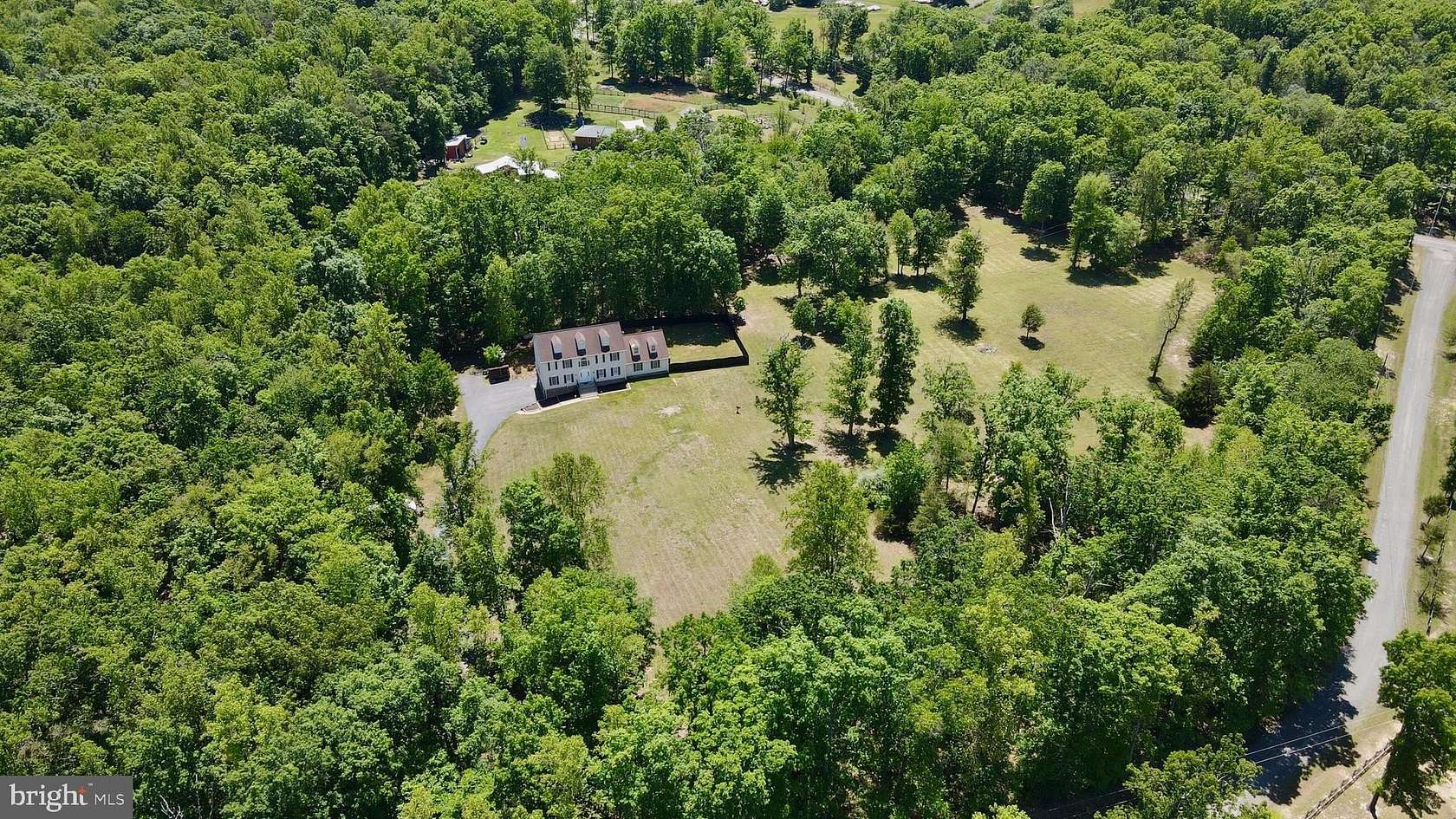 9.74 Acres of Land with Home for Sale in Catlett, Virginia