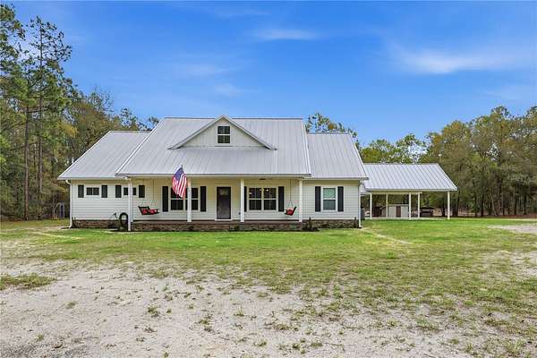 10 Acres of Land with Home for Sale in Fort White, Florida