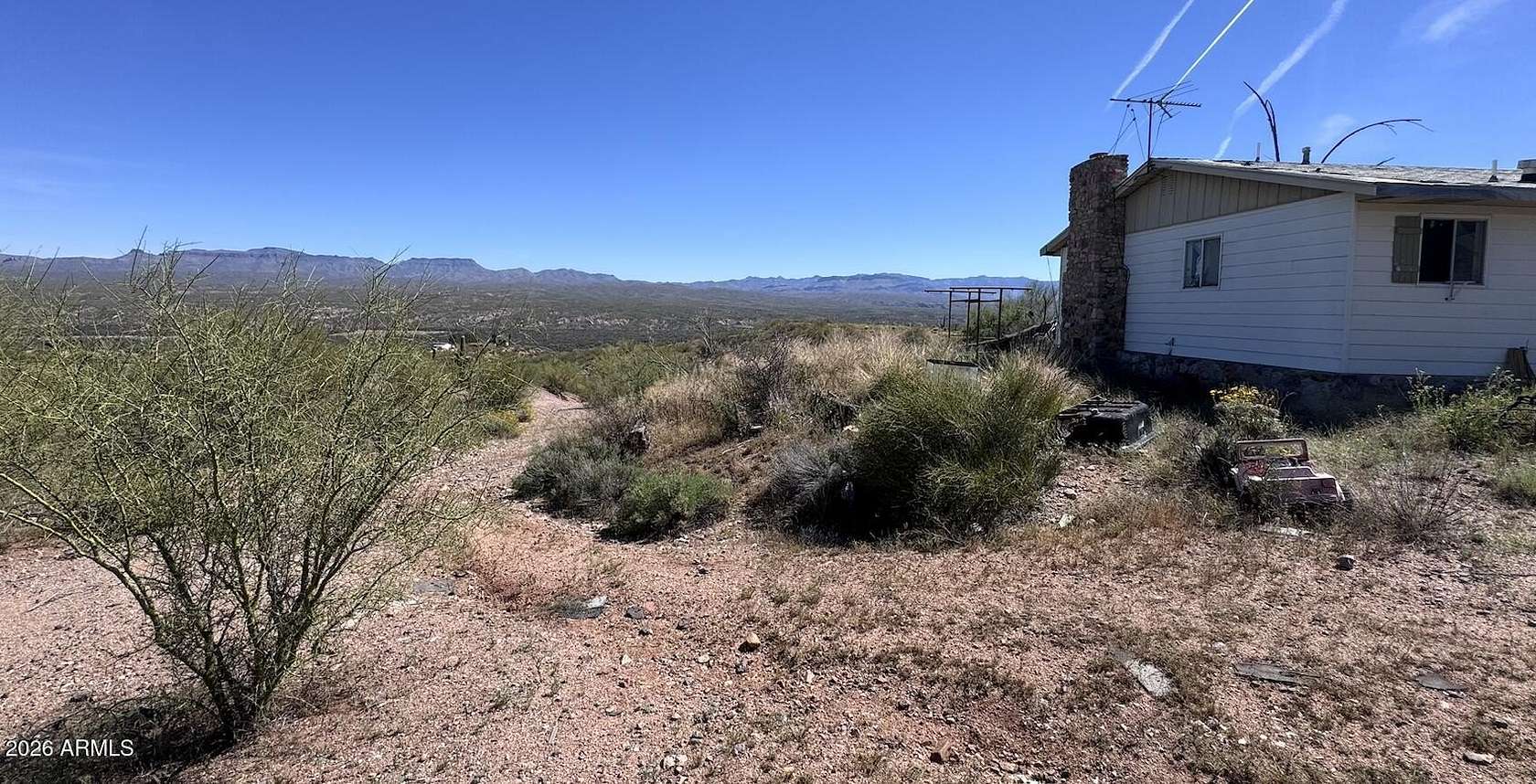 3.47 Acres of Land with Home for Sale in Mammoth, Arizona