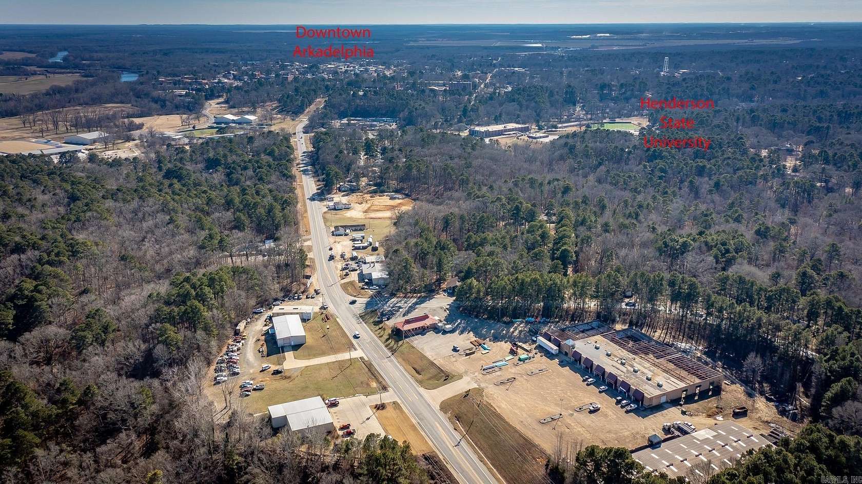 7.13 Acres of Commercial Land for Sale in Arkadelphia, Arkansas