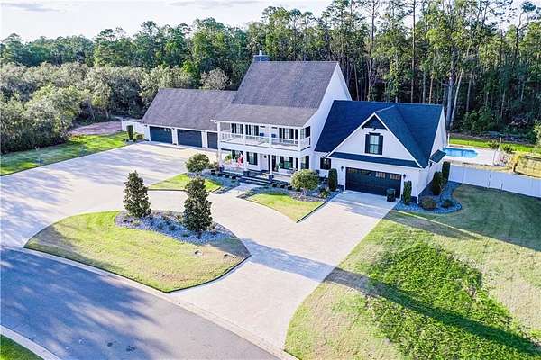 5.63 Acres of Land with Home for Sale in Blackshear, Georgia