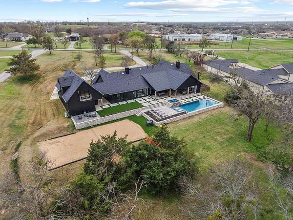 3.44 Acres of Land with Home for Sale in Gunter, Texas