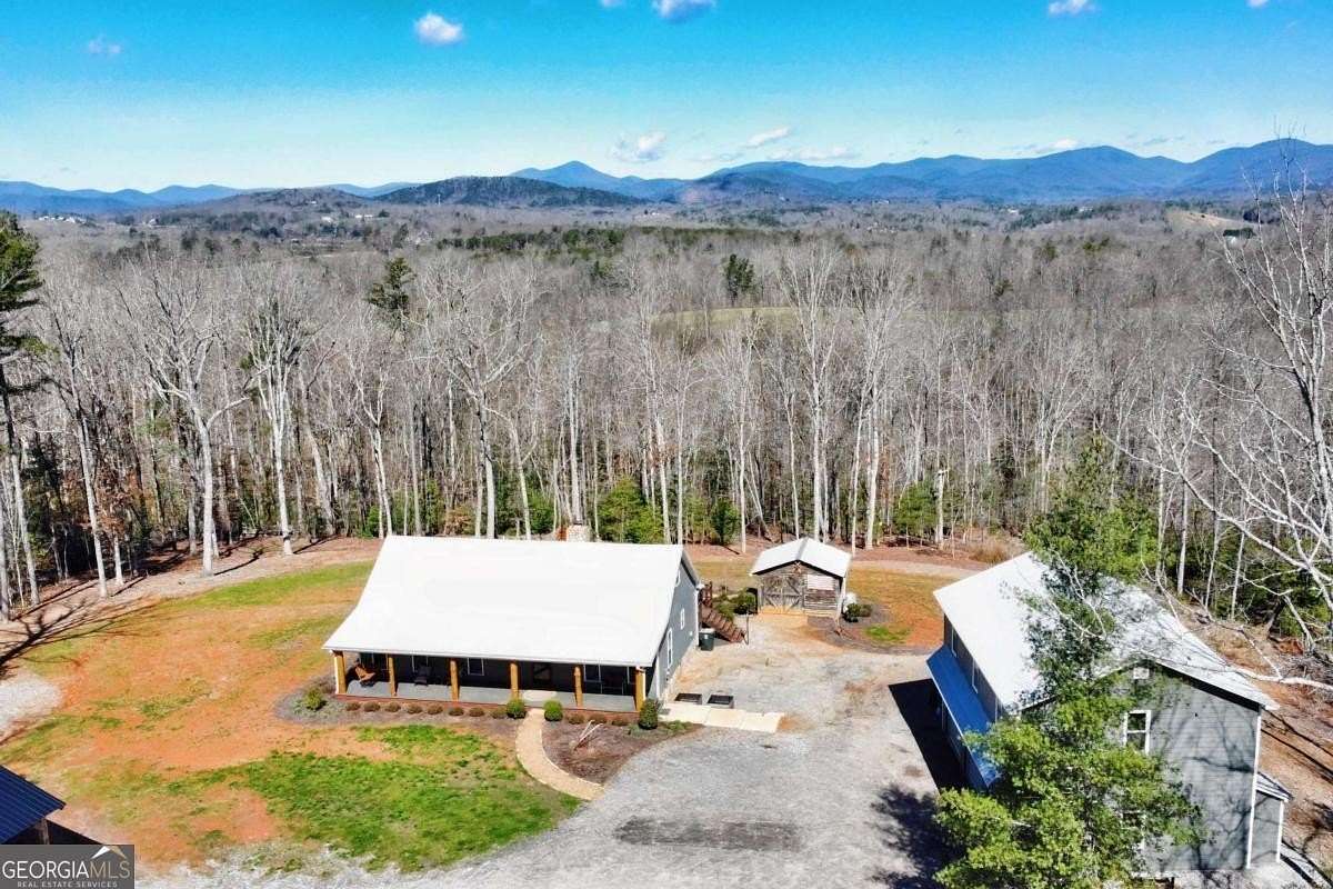5.76 Acres of Land with Home for Sale in Cleveland, Georgia