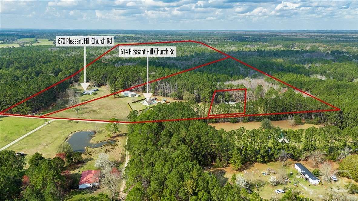 65.5 Acres of Land for Sale in Ellabell, Georgia
