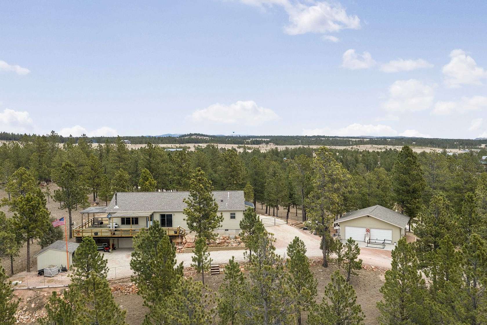 10 Acres of Land with Home for Sale in Custer, South Dakota