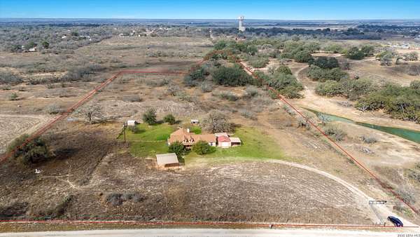 9.89 Acres of Land with Home for Sale in Somerset, Texas