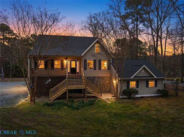 1.72 Acres of Land with Home for Sale in Hallieford, Virginia