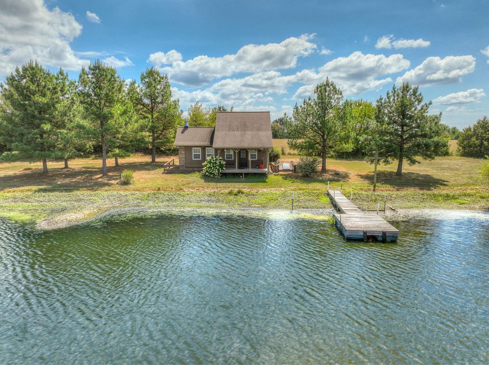 63.4 Acres of Recreational Land with Home for Sale in Diamond, Missouri