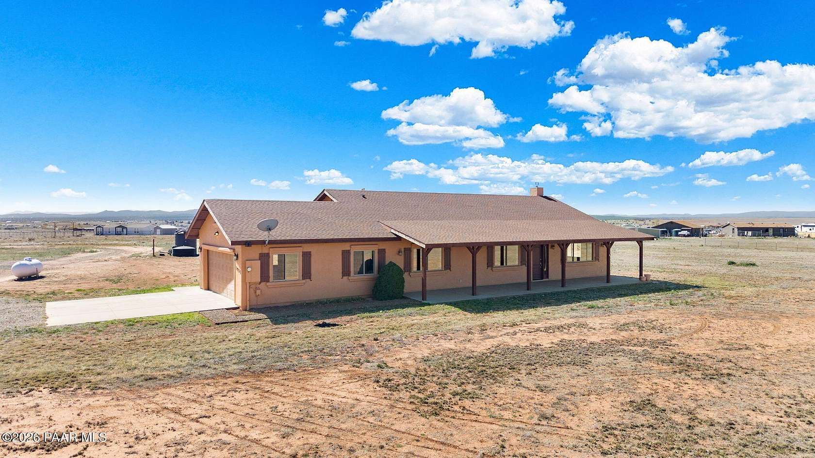 8 Acres of Land with Home for Sale in Paulden, Arizona