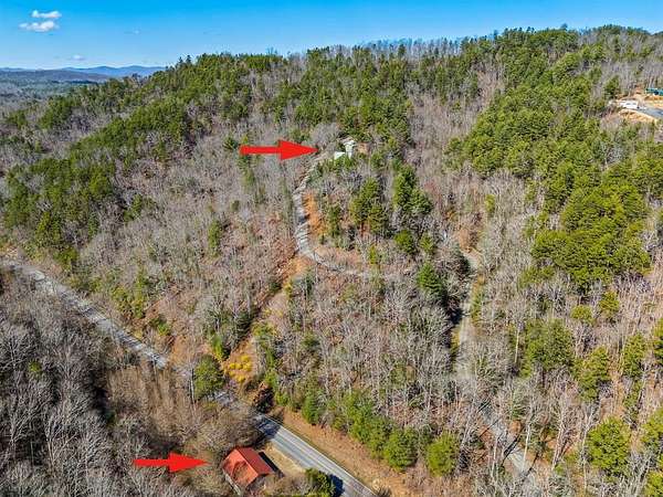 27.3 Acres of Agricultural Land with Home for Sale in Murphy, North Carolina