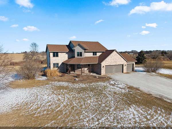 5.24 Acres of Land with Home for Sale in Kewaunee, Wisconsin