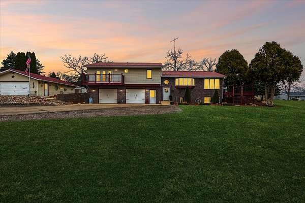 2.18 Acres of Land with Home for Sale in Janesville, Wisconsin