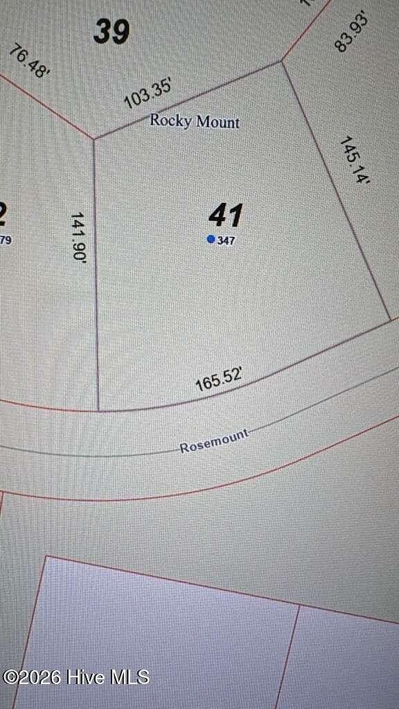 0.45 Acres of Residential Land for Sale in Rocky Mount, North Carolina