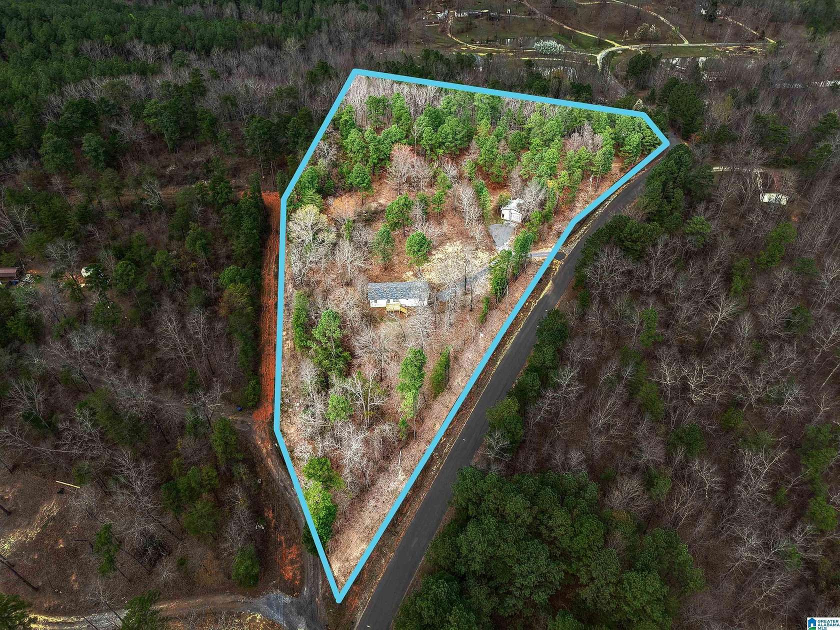 3.8 Acres of Land with Home for Sale in Odenville, Alabama