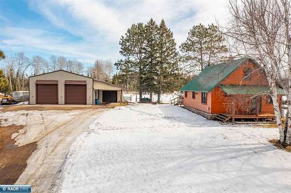 40 Acres of Recreational Land with Home for Sale in Waasa Township, Minnesota