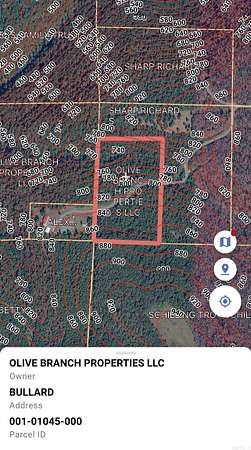 50 Acres of Recreational Land for Sale in Concord, Arkansas