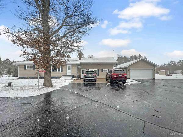 4 Acres of Land with Home for Sale in Rapid River, Michigan