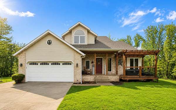 8.25 Acres of Land with Home for Sale in Wheatfield, Indiana