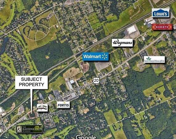 1.36 Acres of Commercial Land for Lease in Erie, Pennsylvania