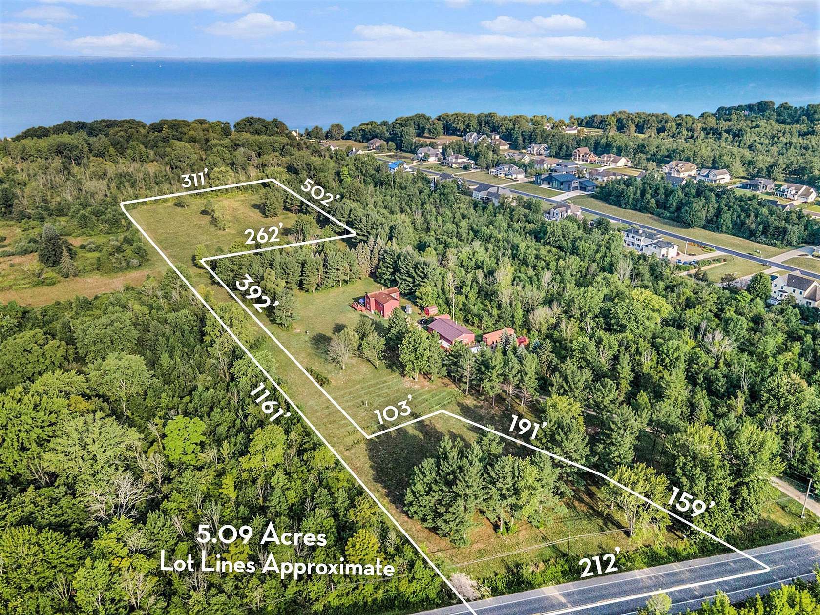 5 Acres of Residential Land for Sale in South Haven, Michigan
