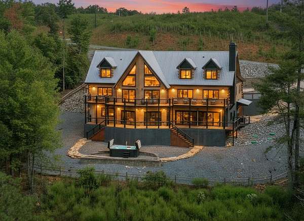 3.16 Acres of Land with Home for Sale in Ellijay, Georgia
